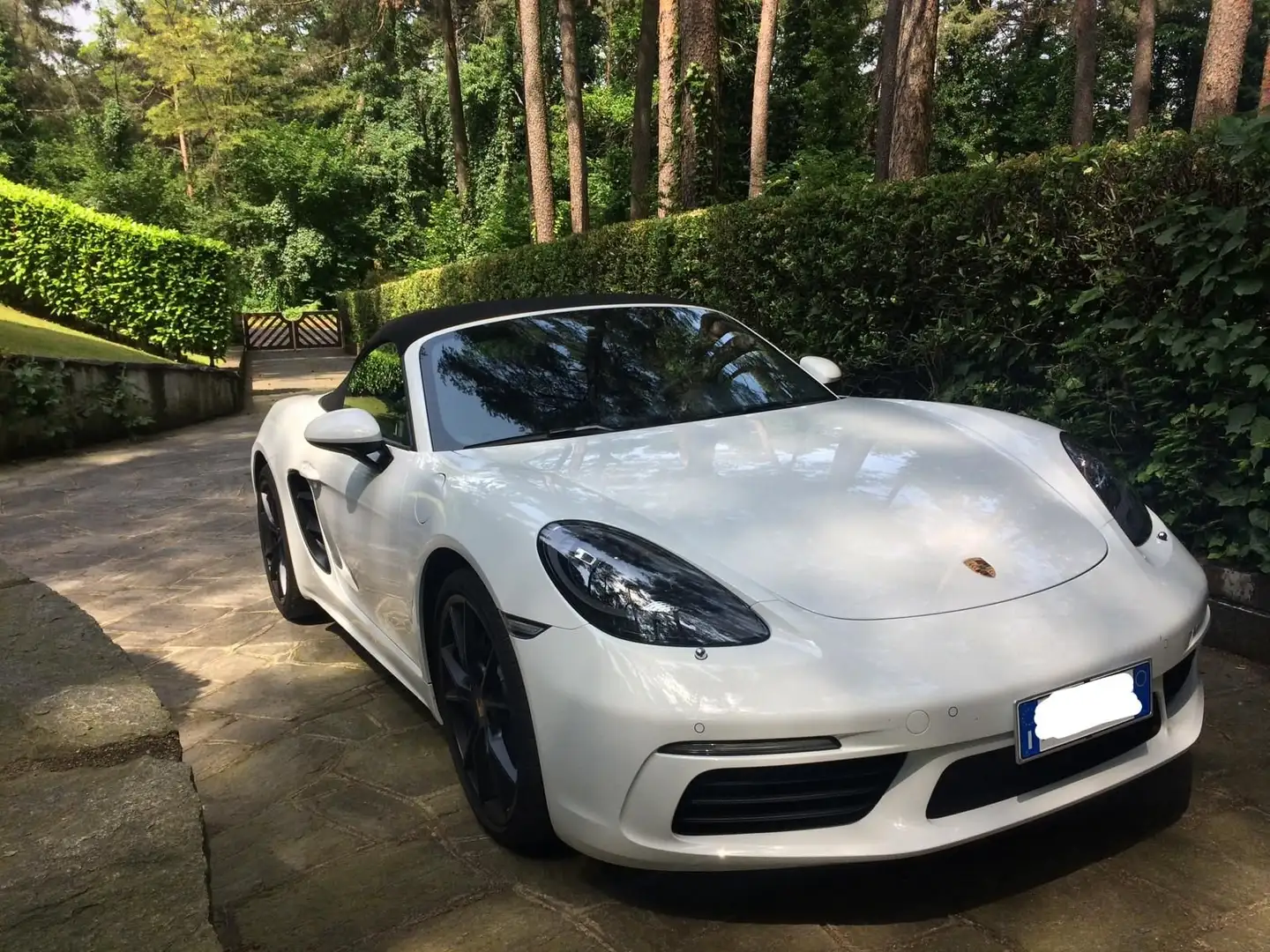 Porsche Boxster 718 Boxster IV 2016 718 2.0 300cv pdk Bianco - 1
