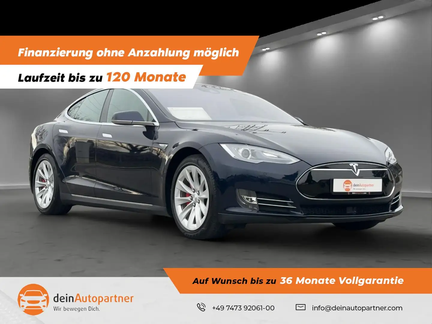 Tesla Model S P85D Free Charging Navi Rfk Negru - 1