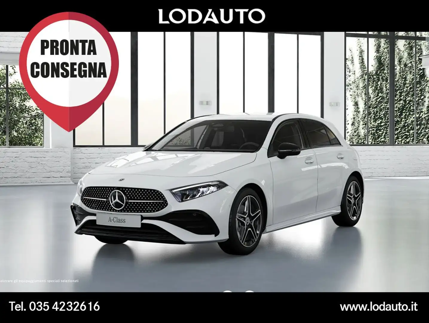 Mercedes-Benz A 180 A 180 Automatic AMG Line Advanced Plus Bianco - 1