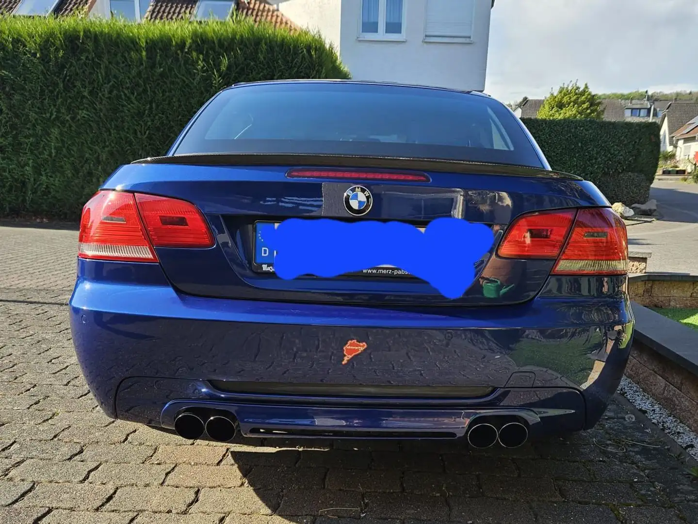 BMW 335 335i Cabrio Blau - 1