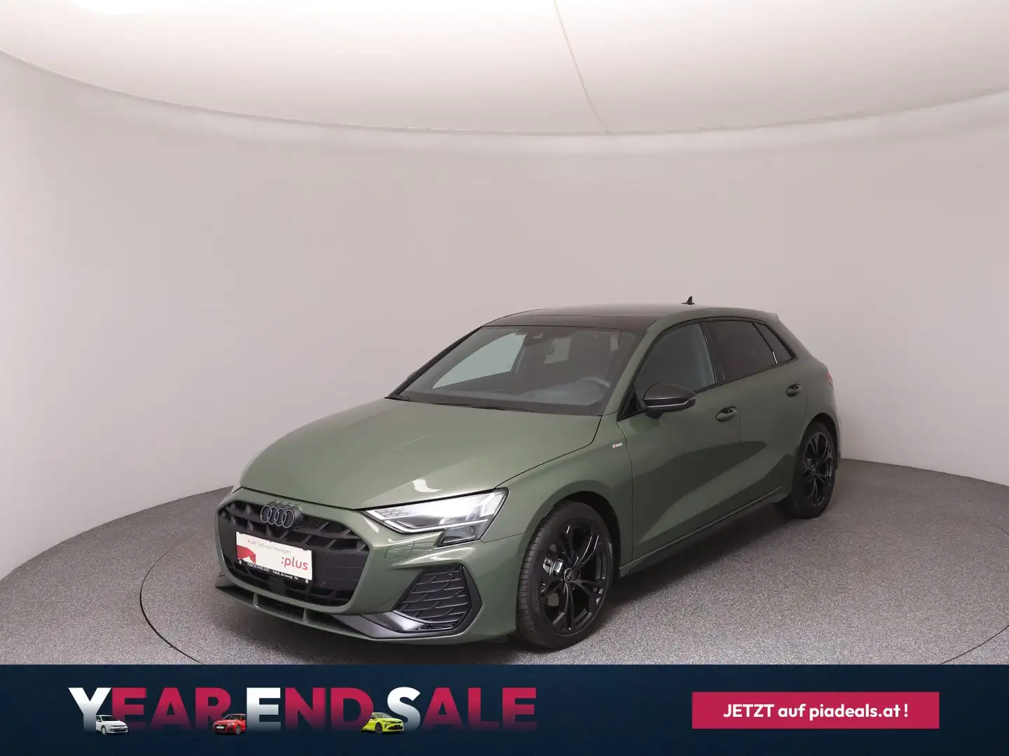 Audi A3 35 TFSI S line Grün - 1