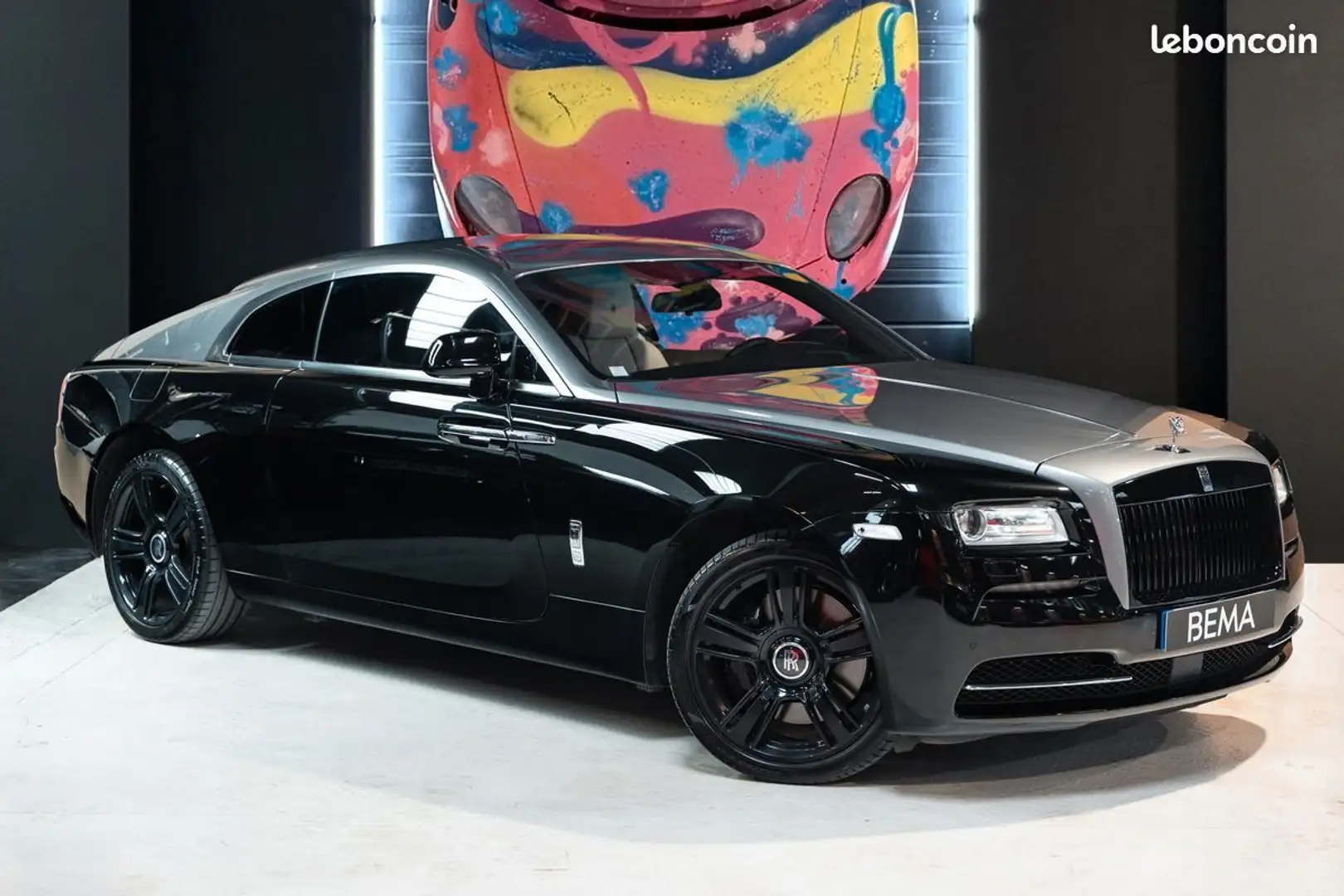 Rolls-Royce Wraith ROLLS ROYCE V12 632CV | Origine France Malus Payé Ciel étoilé Starbust Sièges chauffants & ventilés Schwarz - 1