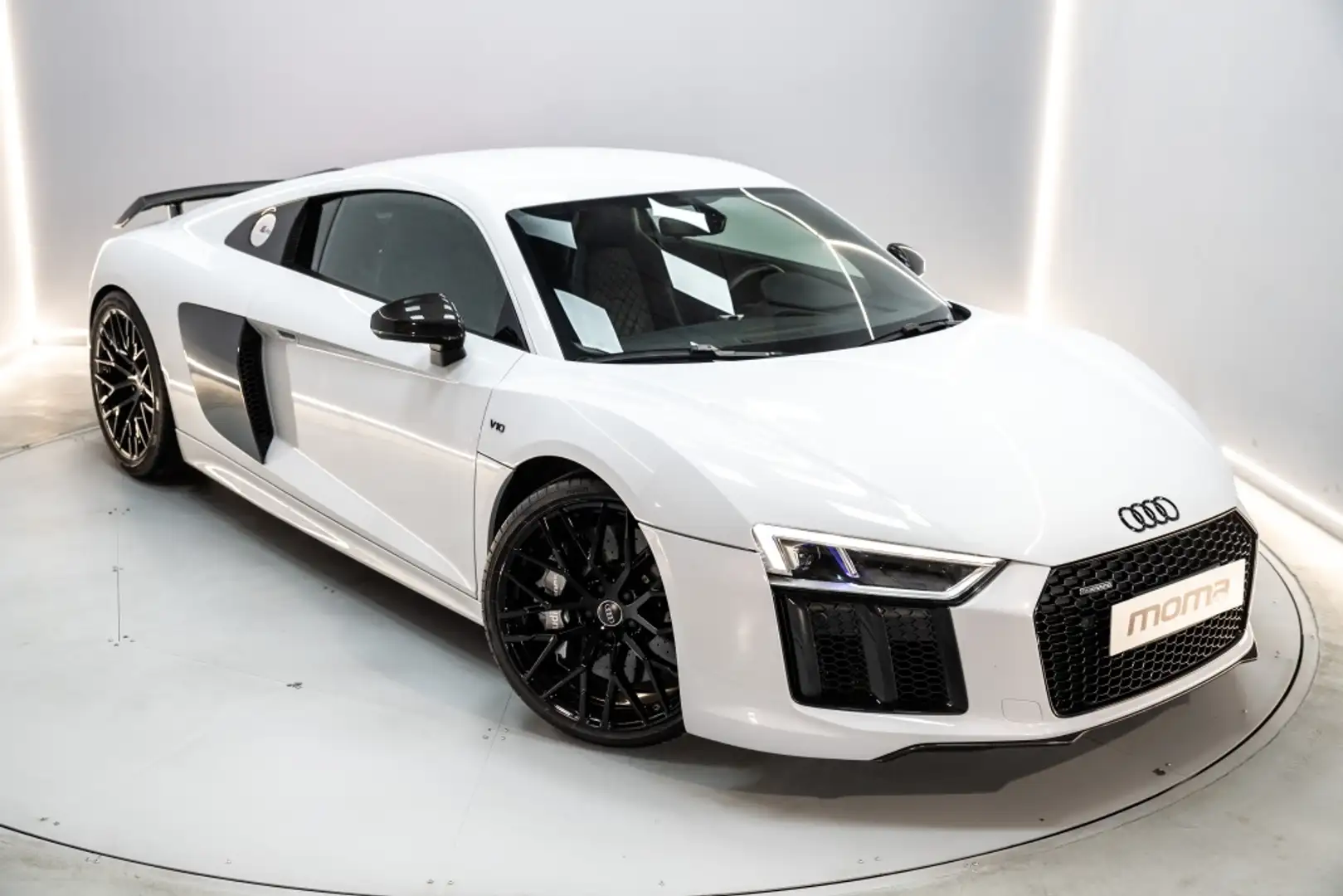 Audi R8 5.2 FSI V10 plus quattro S Tronic Blanc - 1