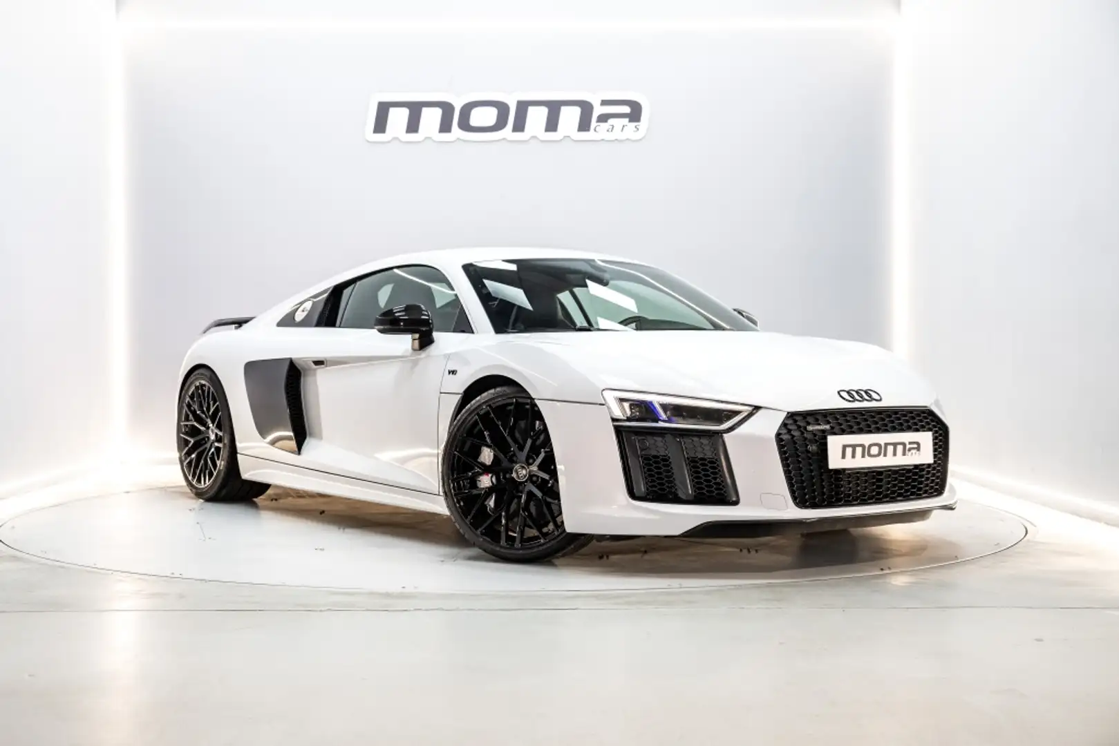 Audi R8 5.2 FSI V10 plus quattro S Tronic Blanc - 2