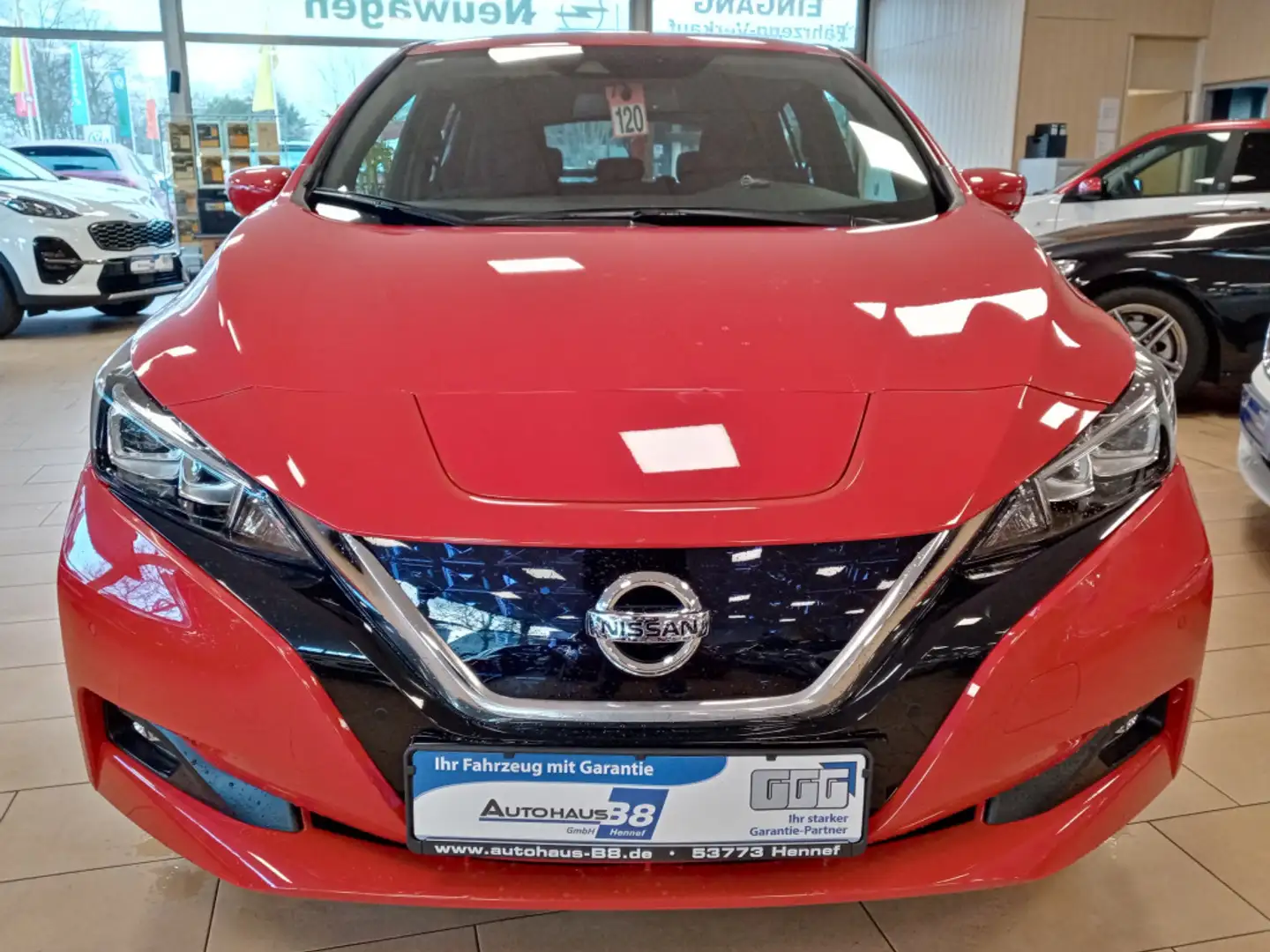 Nissan Leaf N-Connecta*ACC*Navi*CarPlay*Winter-Paket*PDC Red - 2