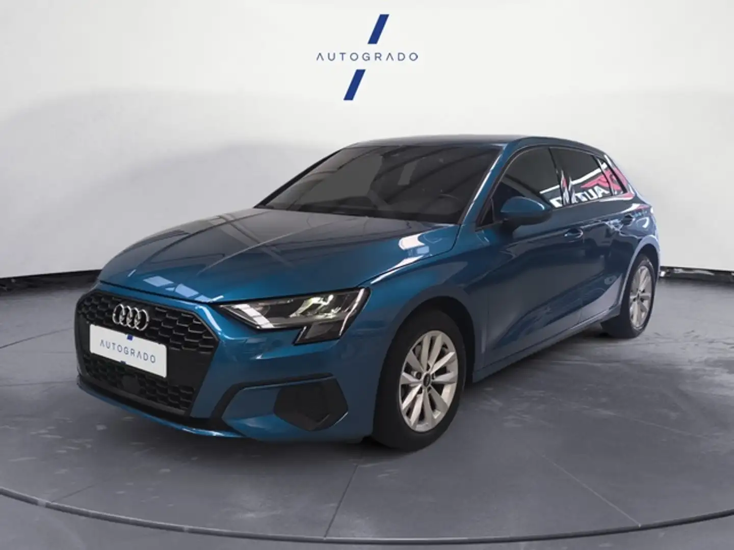 Audi A3 Sportback 30TDI S tronic Bleu - 1
