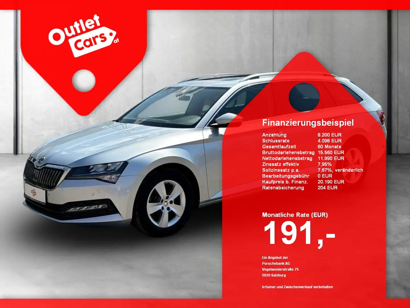 Skoda Superb Combi 1.5 TSI NAVI+Pano+Tempo+LenkradHZG Silber - 1