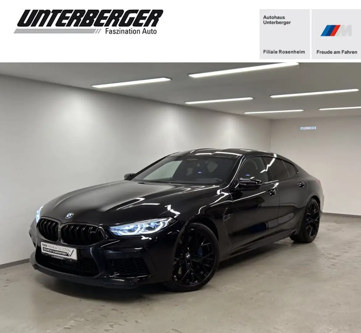 BMW M8 Gran Coupé Competition PA. Plus DA. Prof. Laser DA Zwart - 1