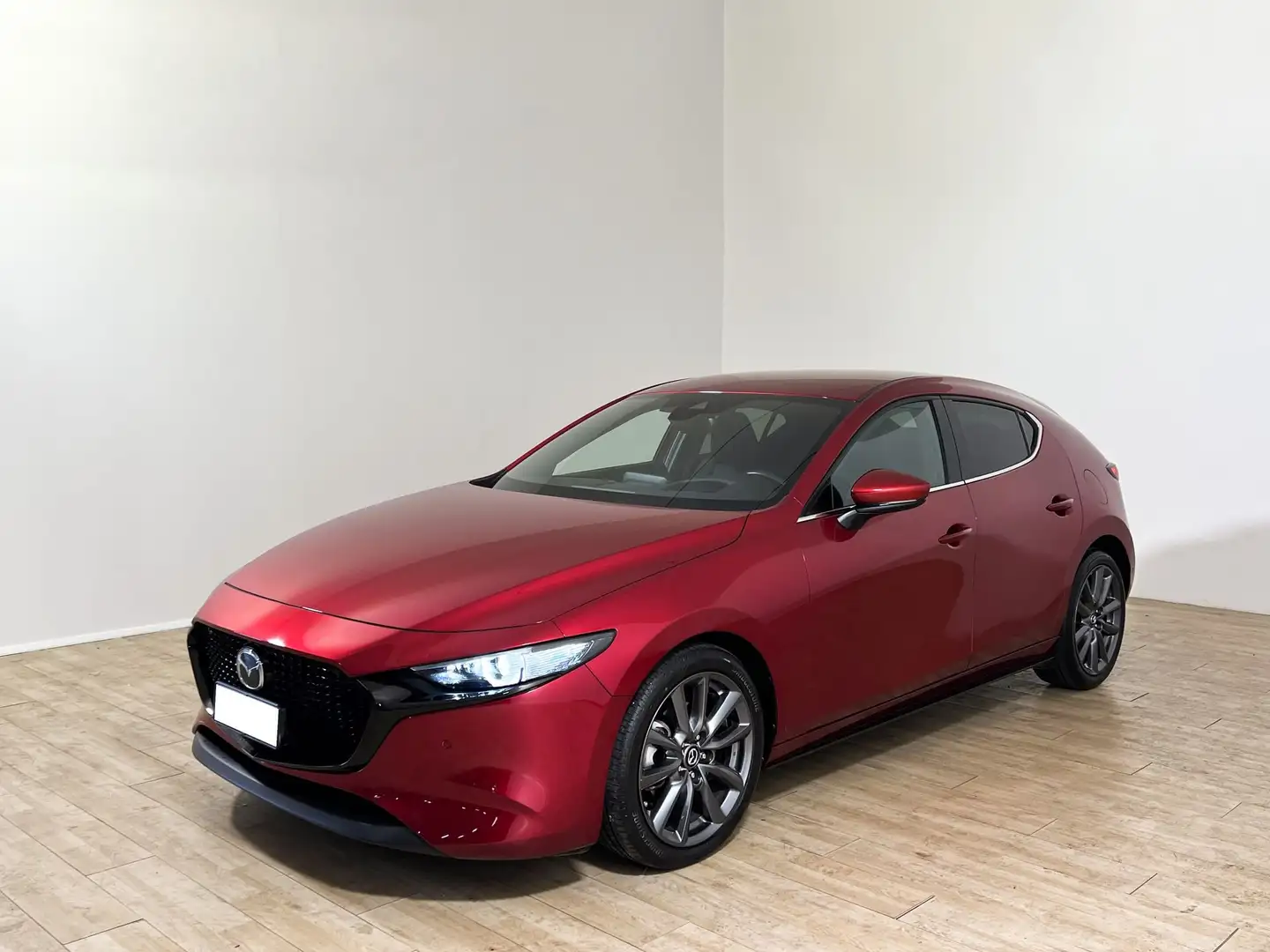 Mazda 3 2.0L 150CV Skyactiv-G M-Hybrid Exceed Czerwony - 1