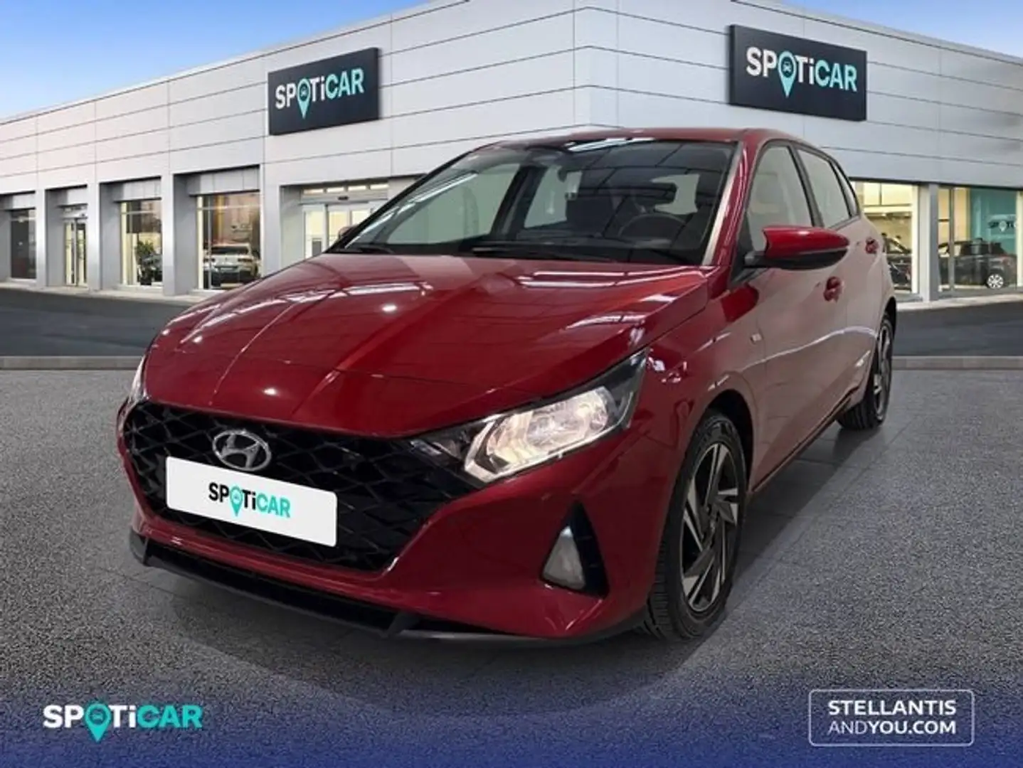 Hyundai i20 1.0 TGDI Klass 100 Rojo - 1