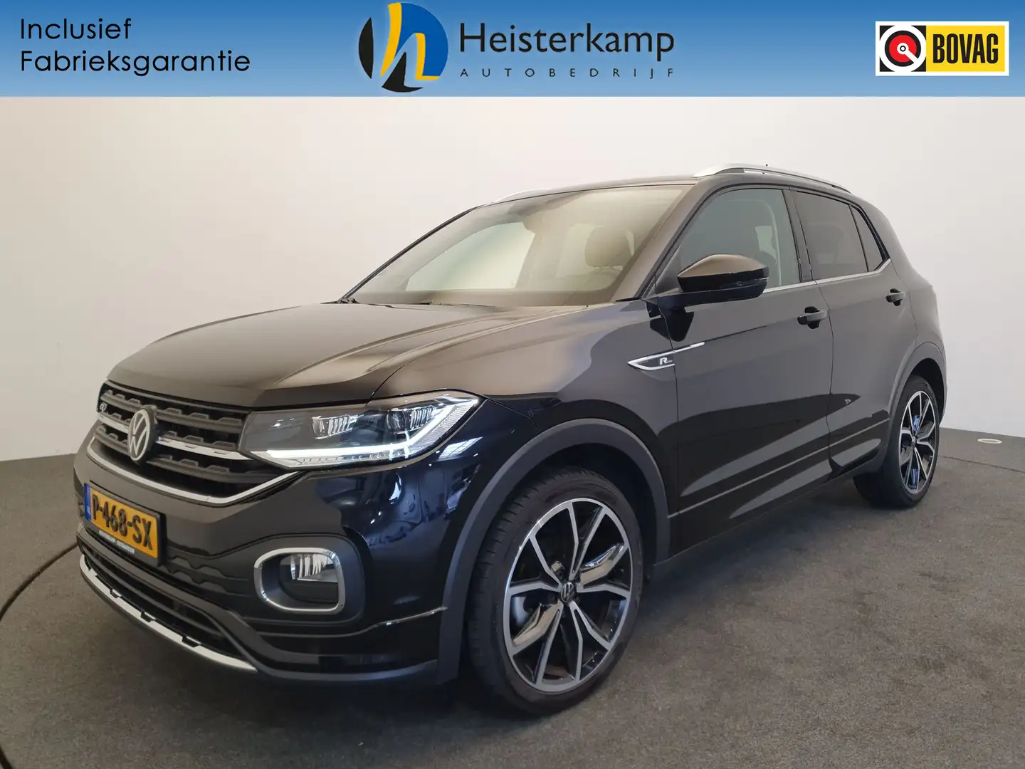 Volkswagen T-Cross 1.5 TSI 150pk DSG R-Line Climatronic, ACC, Virtual Zwart - 1