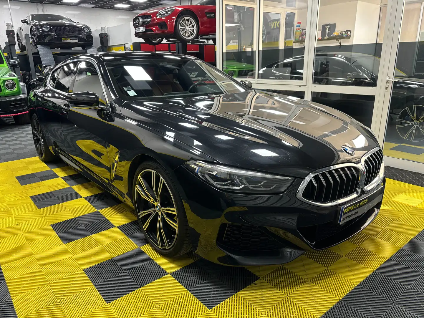 BMW 840 Gran Coupé 840d xDrive 320 ch BVA8 M Sport Černá - 1