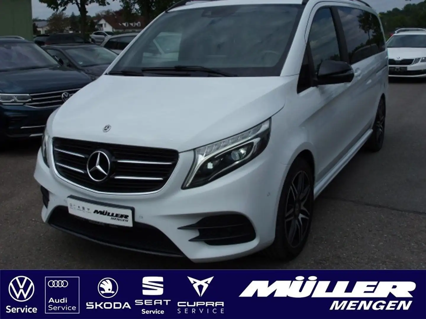 Mercedes-Benz V 250 CDI Edition Lang AMG Line 6 SITZE/AHK/NAVI Biały - 1