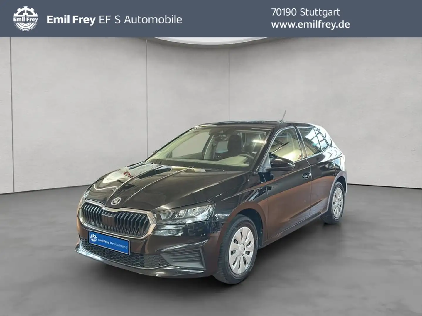 Skoda Fabia 1.0 MPI Active Zwart - 1