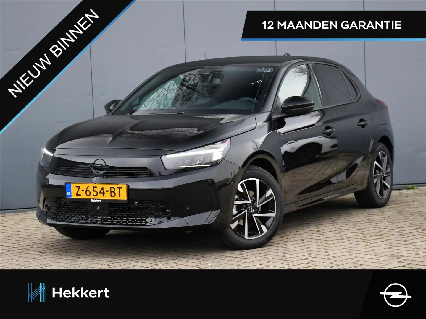 Opel Corsa GS 1.2 75pk 16''LM | DODE HOEK | PDC + CAM. | CRUI Noir - 1