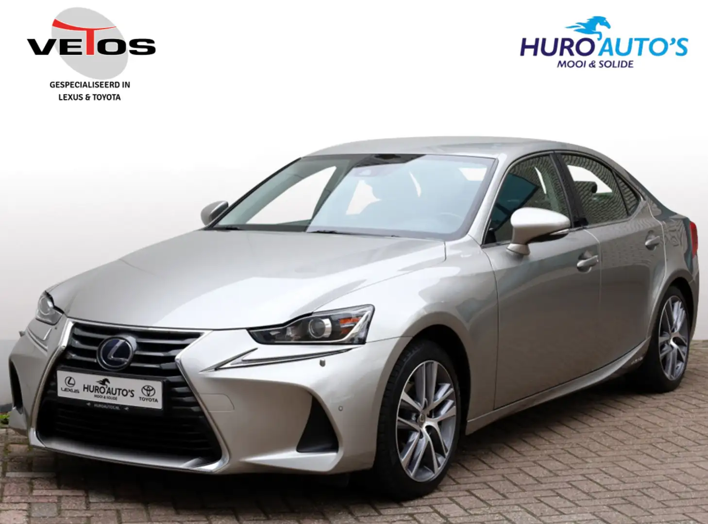 Lexus IS 300 300h Hybrid Business Line | Safety Pack | Leder | Grijs - 1