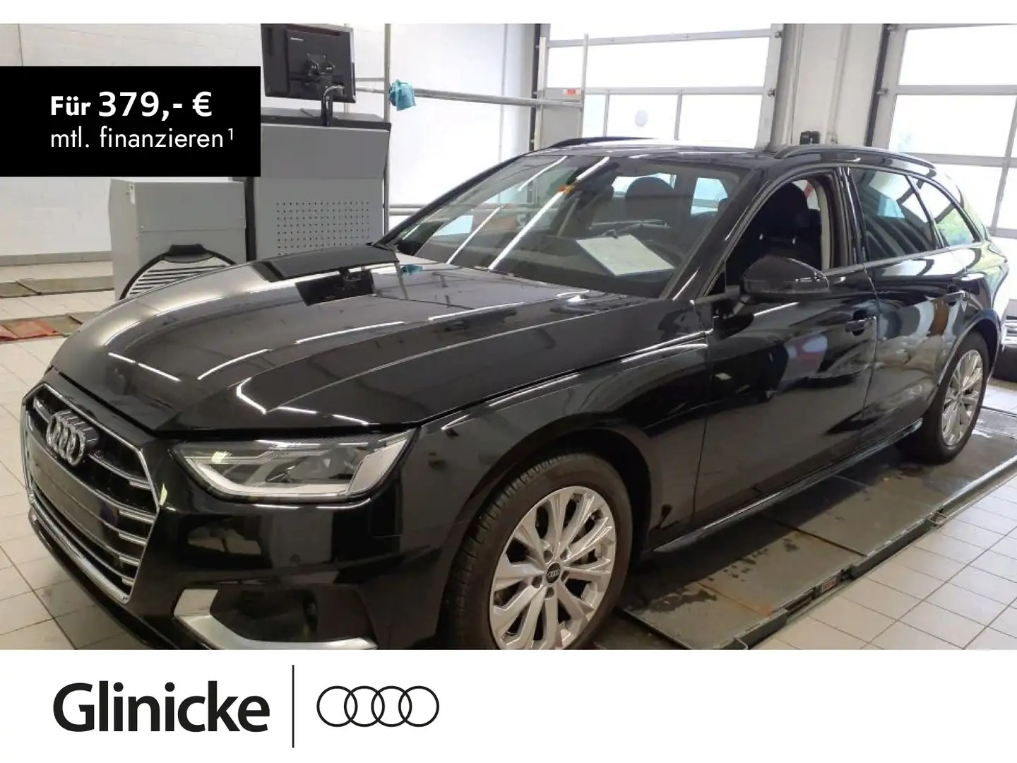 Audi A4 advanced 40 2.0 TFSI RFK, PANO, SHZ Schwarz - 1