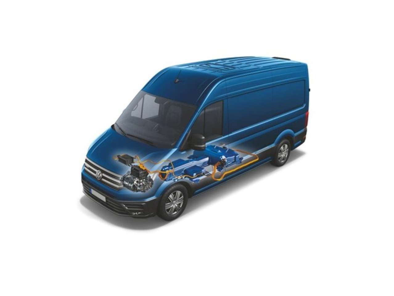 Volkswagen Crafter E-CRAFTER 35 100kw 136cv 92Ah L2 H3 Furgone