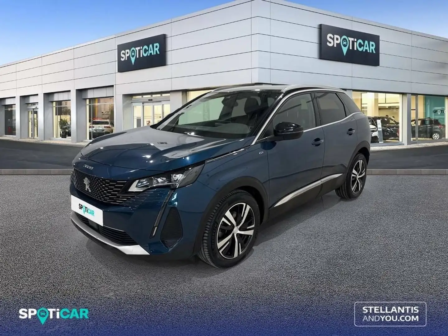 Peugeot 3008 1.5 BlueHDi 96kW S&S EAT8 GT Bleu - 1