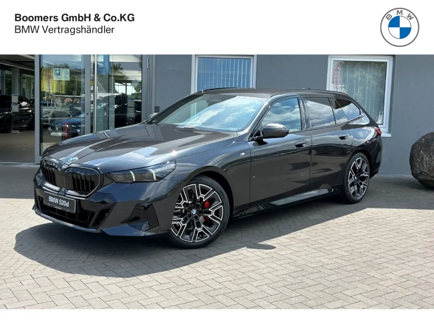BMW 520 d M Sport Pro AHK 360° Driv-Assis-Pro Grau - 1