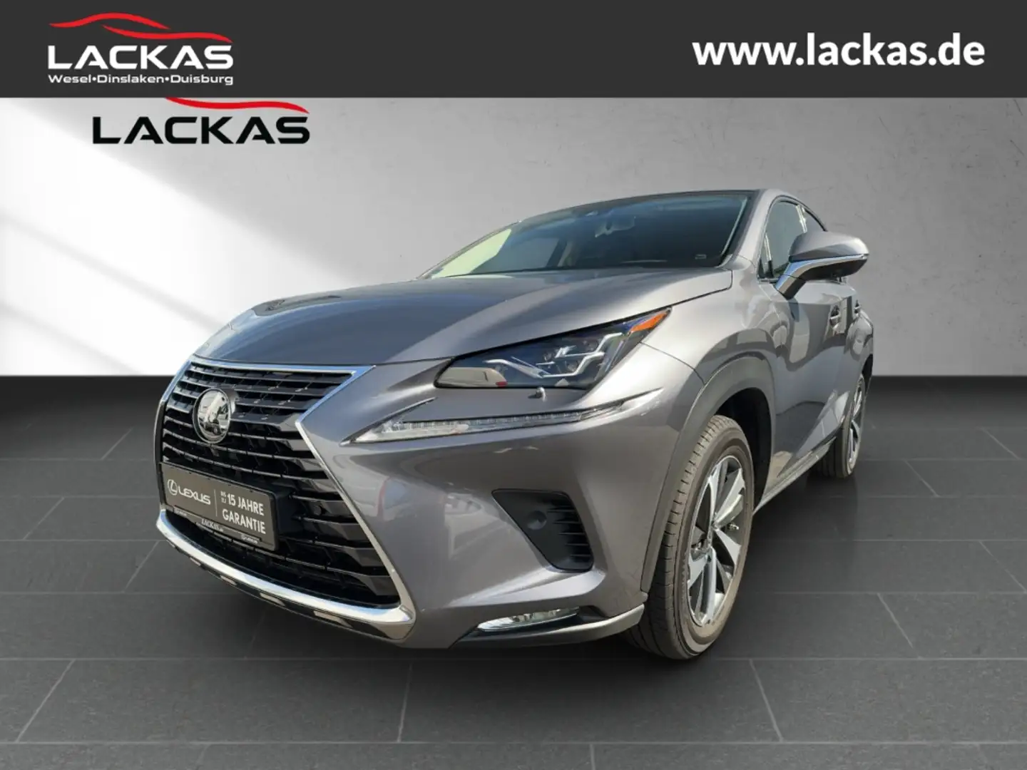Lexus NX 300h LUXURY*4x4*CARPLAY*SITZBELÜFTUNG*15J-GARANTIE* Grau - 1