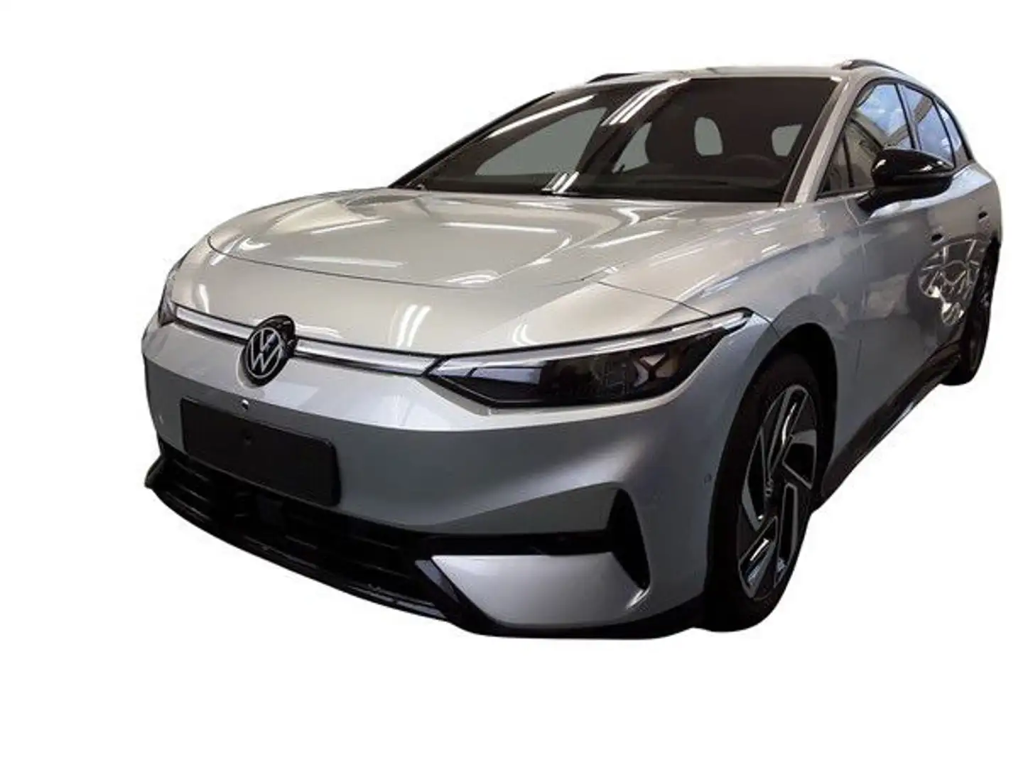 Volkswagen ID.7 Tourer PRO S 286PS NP.75T ACC.5J-G.WÄRMEPUMPE.AHK. Srebrny - 2