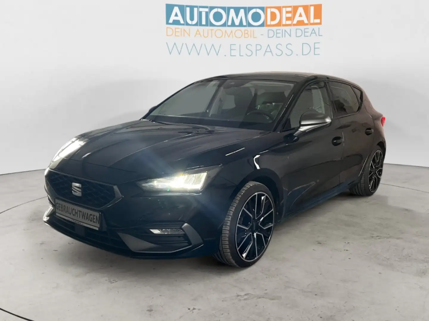 SEAT Leon FR NAV LED DIG-DISPLAY KAMERA ACC SITZ.HZG KEYLESS Чёрный - 2