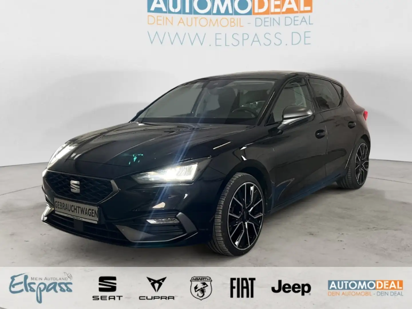 SEAT Leon FR NAV LED DIG-DISPLAY KAMERA ACC SITZ.HZG KEYLESS Чёрный - 1