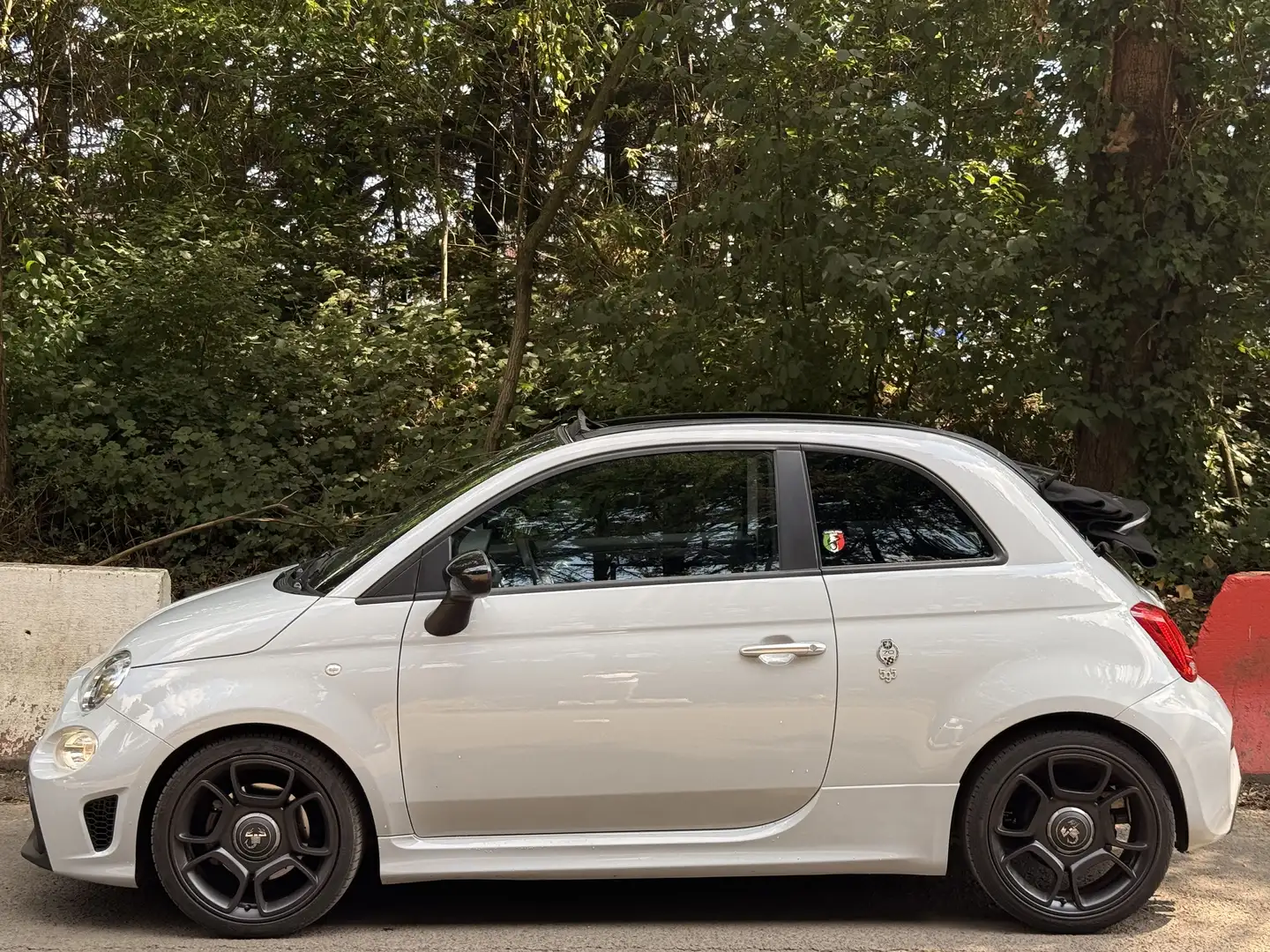 Abarth 595 Turismo Cabrio Blauw - 2