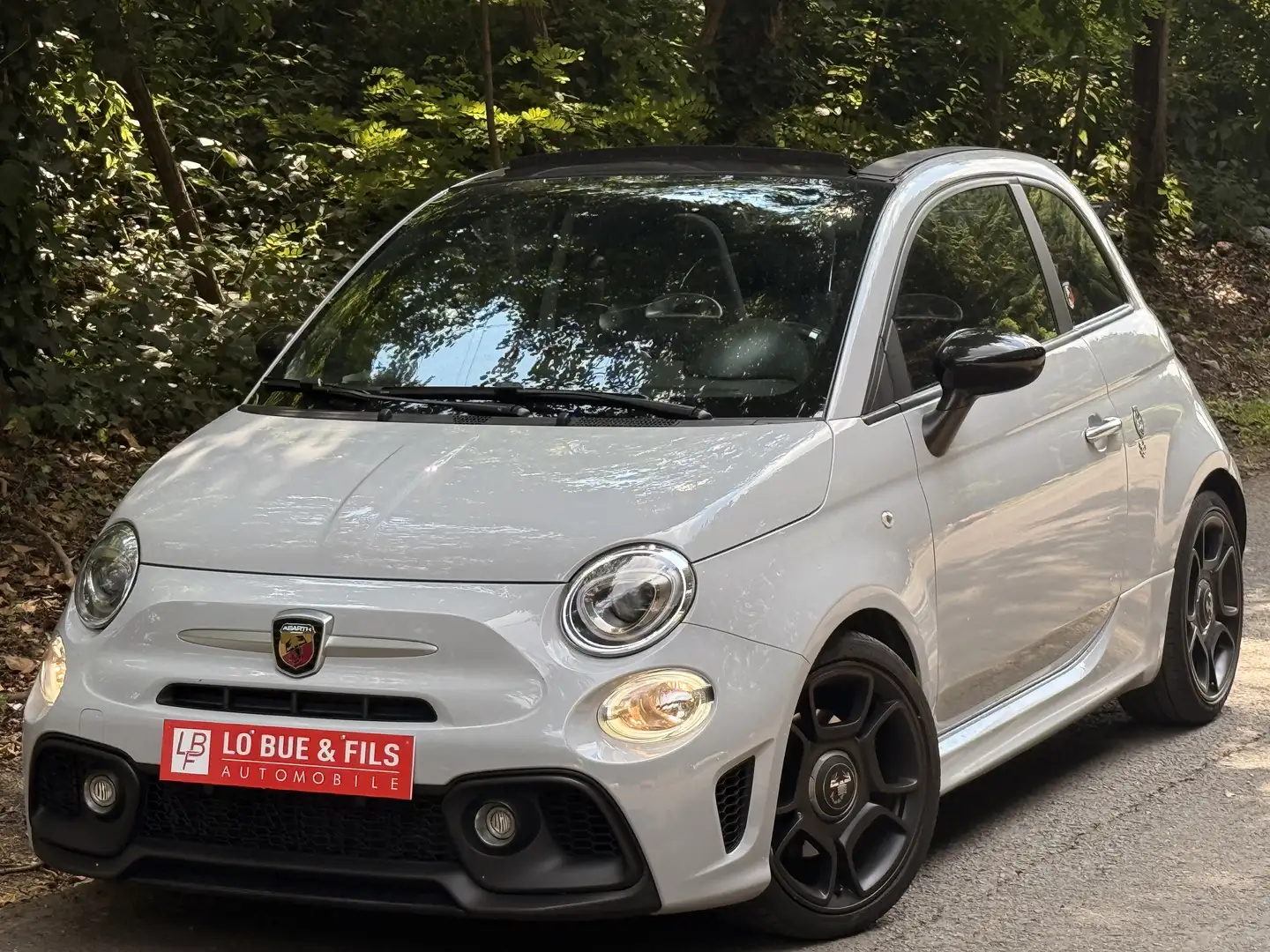 Abarth 595 Turismo Cabrio Blauw - 1
