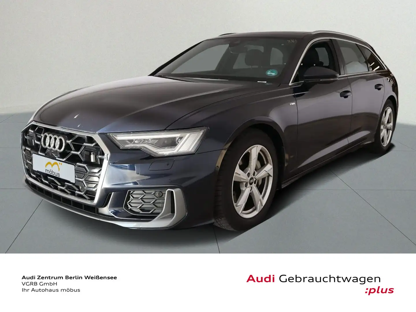 Audi A6 50 TDI TIPT*QUA*S-LINE*MATRIX*PANO*RFK* Blau - 2