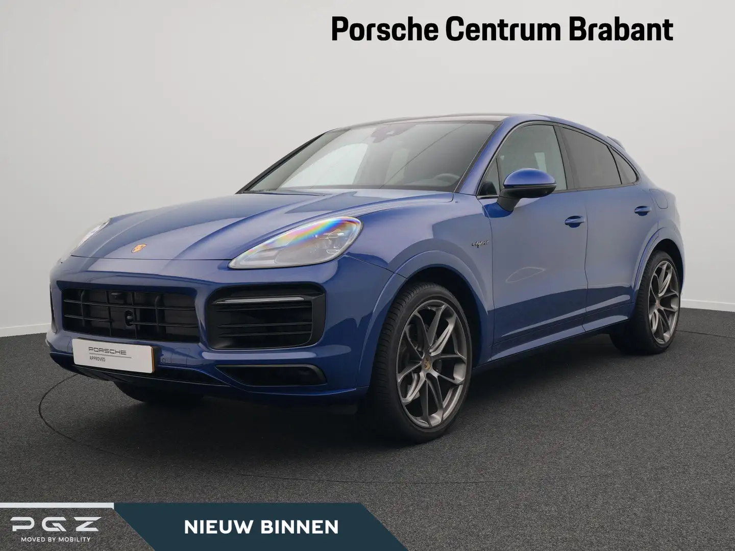 Porsche Cayenne E-Hybrid Coupé Platinum Edition Blauw - 1