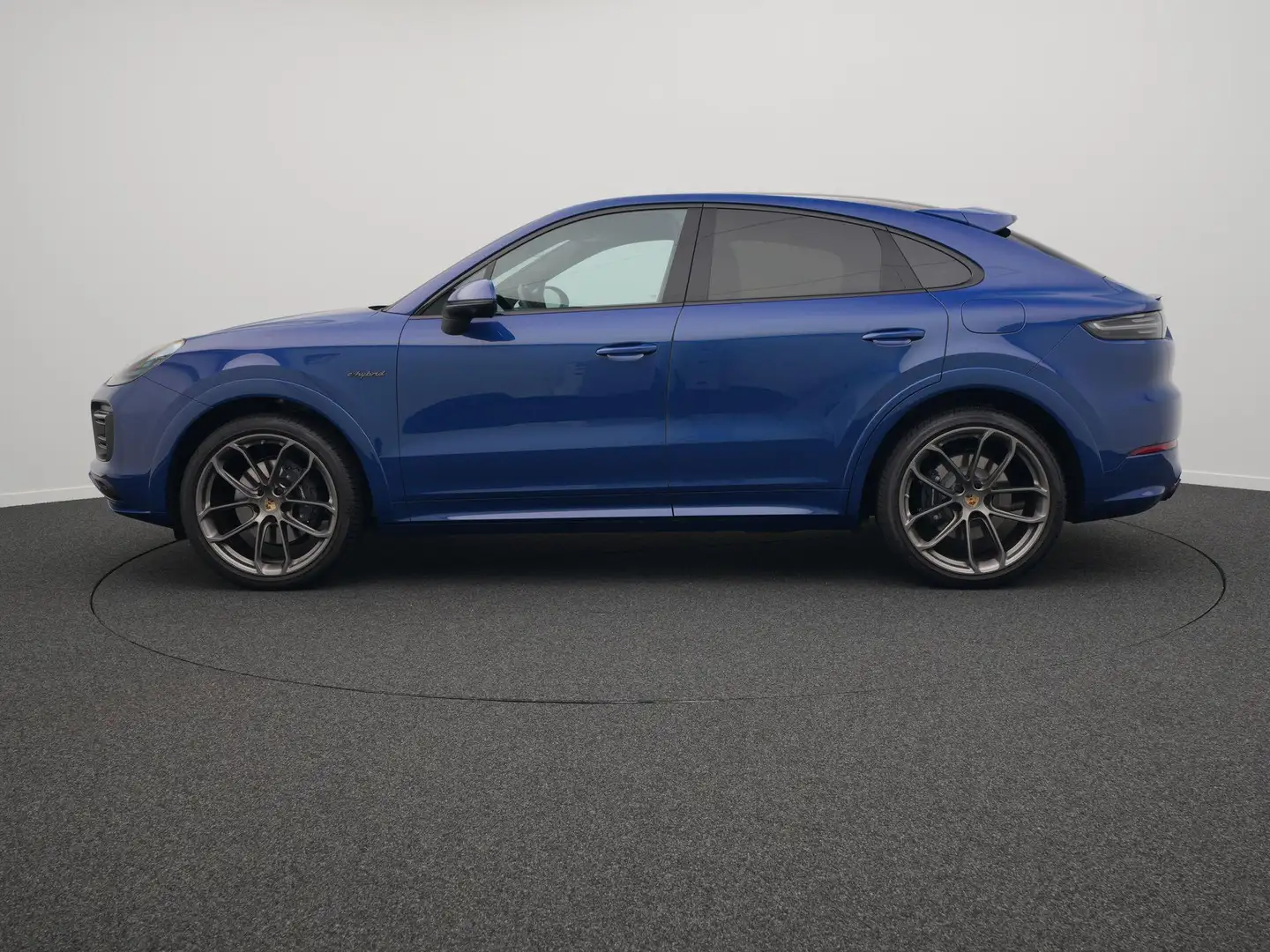 Porsche Cayenne E-Hybrid Coupé Platinum Edition Blauw - 2