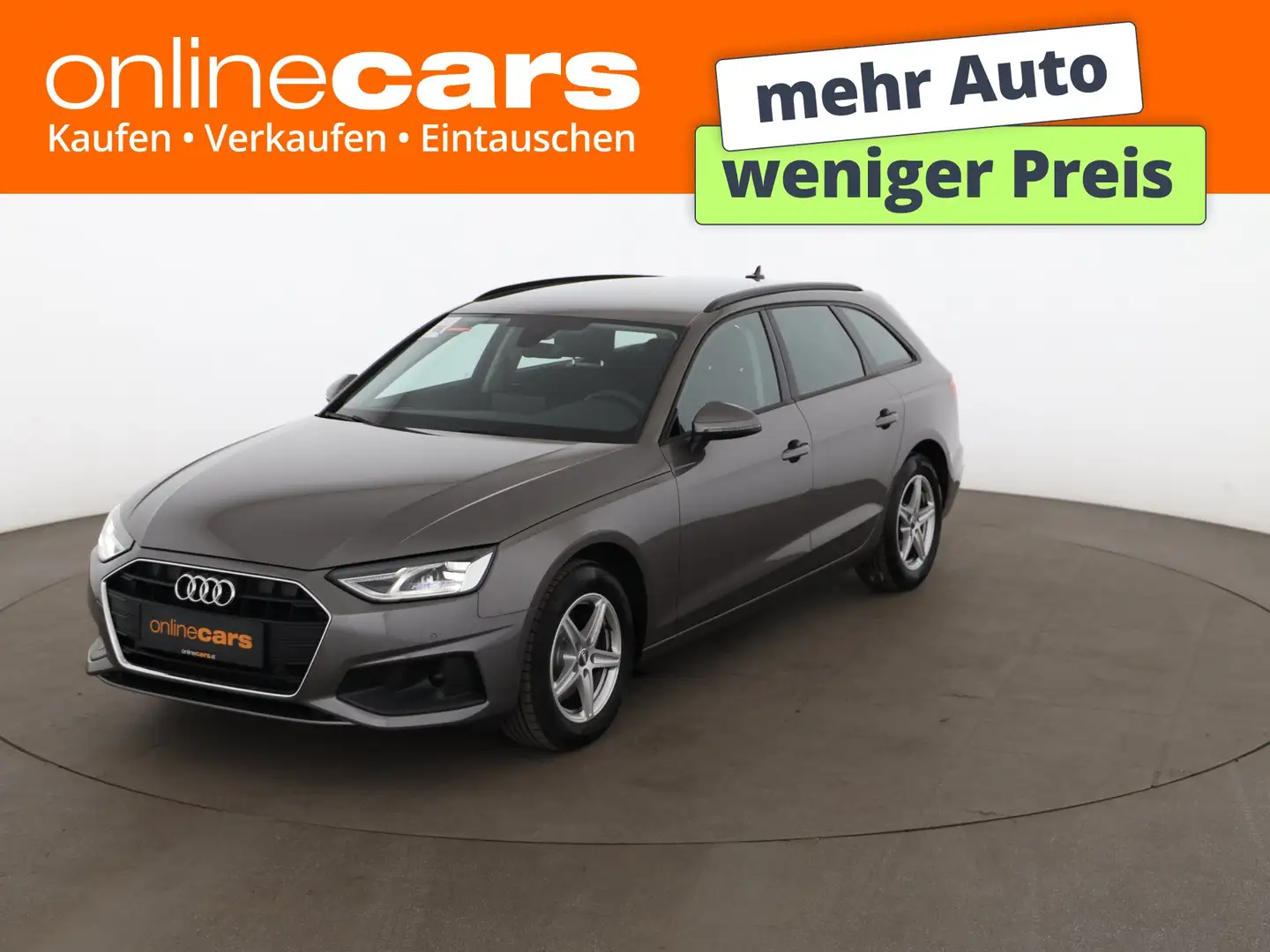 Audi A4 Avant 35 TDI Aut LED RADAR NAVI SITZHZG R-CAM Grau - 1