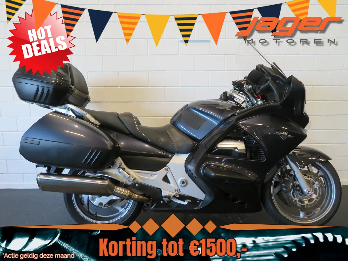 Honda Pan European ST1300 KOFFERS TOP! Zilver - 1