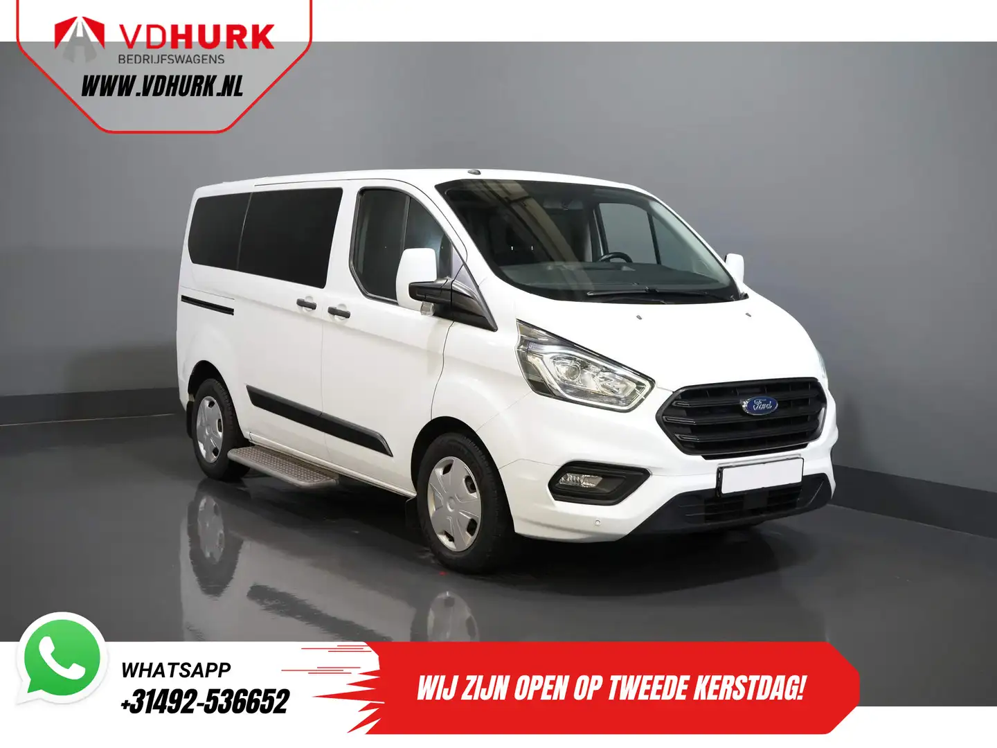 Ford Transit Custom Tourneo 2.0 TDCI € 26.400,- incl. BTW/BPM Trend Co Wit - 1