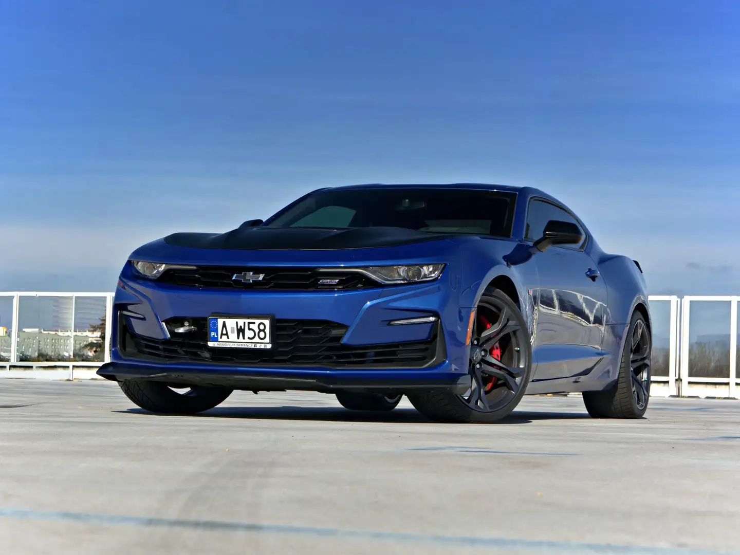 Chevrolet Camaro Camaro Coupe 6.2 V8 Blau - 1