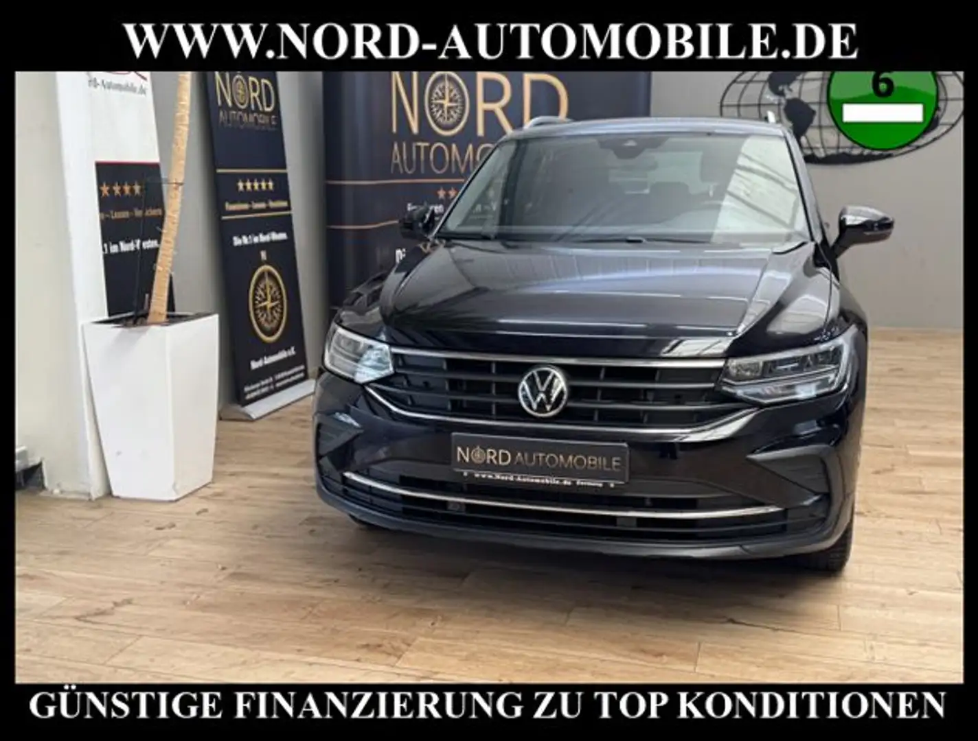 Volkswagen Tiguan Life UNITED 1.5 TSI DSG Dig.Cockpit/Navi/ United Schwarz - 1