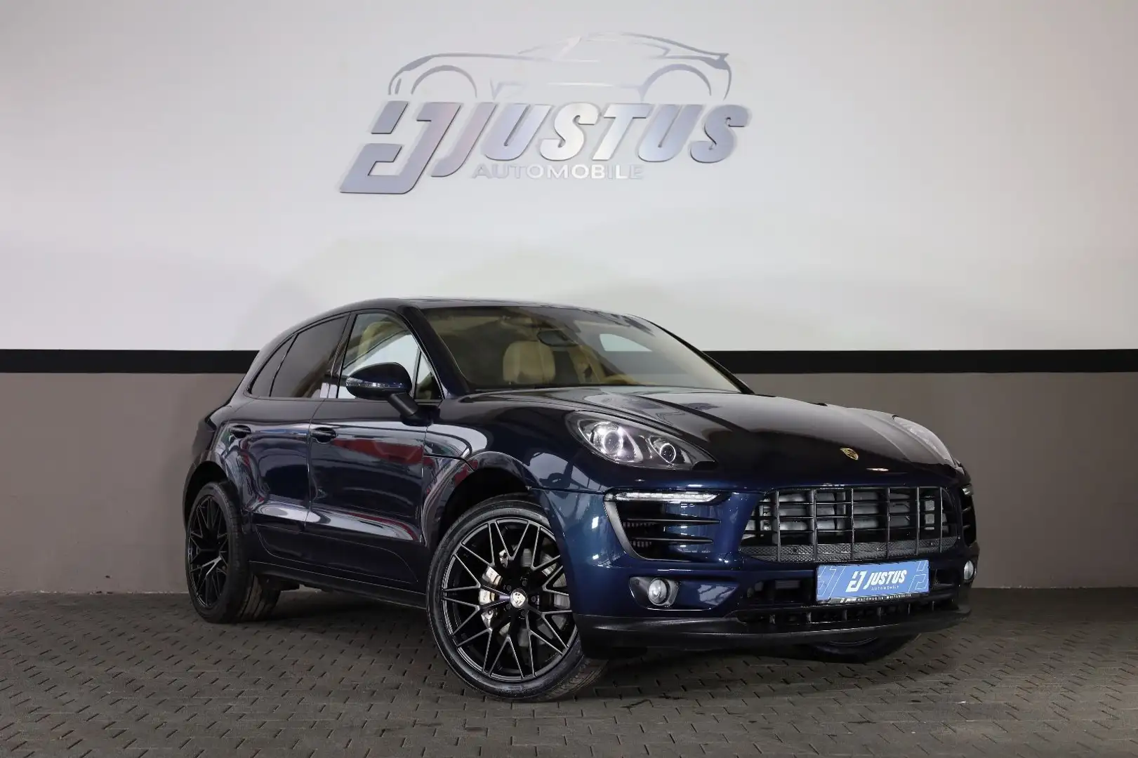 Porsche Macan S/BOSÉ/PANO/KAMERA/PDC/NAVI/TEMP/R21 Blau - 1