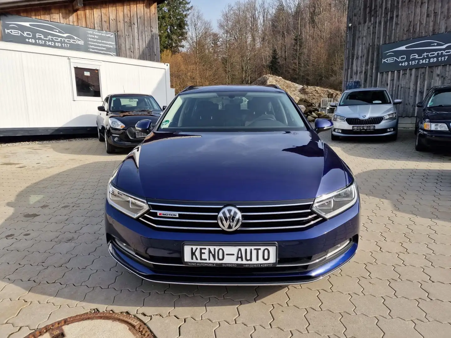 Volkswagen Passat Variant Comfortline BMT 4Motion Bleu - 2
