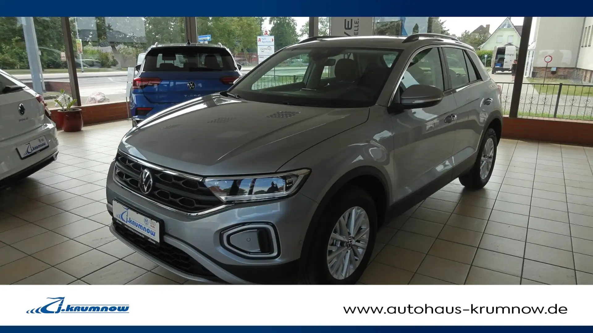 Volkswagen T-Roc T-Roc Life 1.5 TSI OPF 6-G LED-Plus+App-Connect Silber - 1