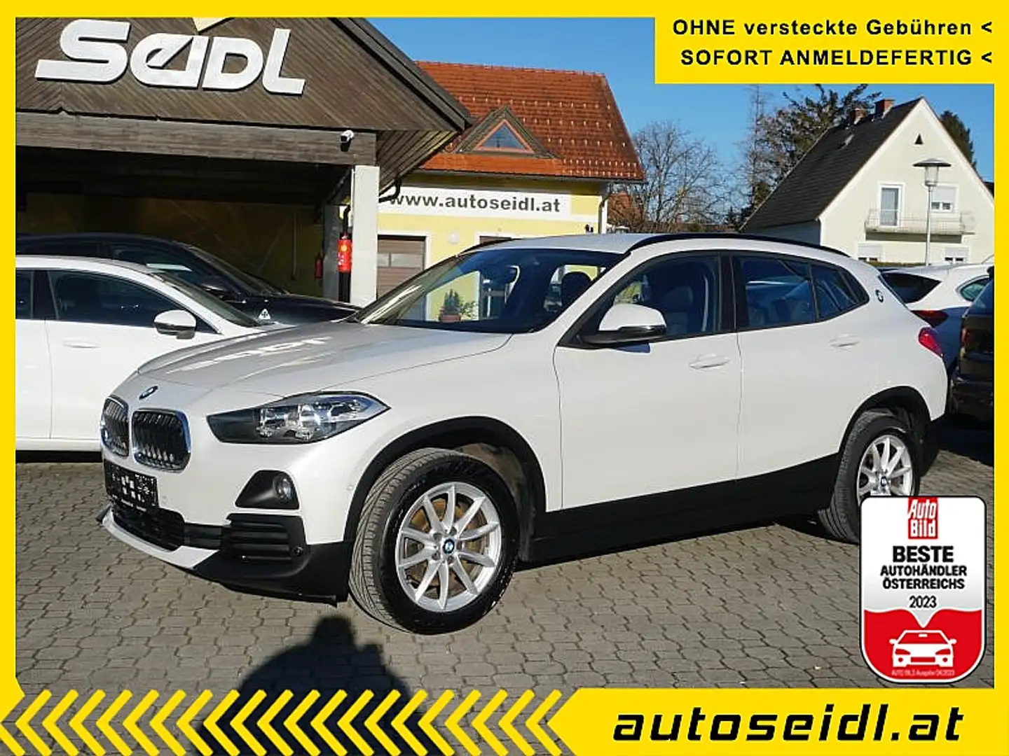 BMW X2 X2 sDrive 18d *NAVI* Білий - 1