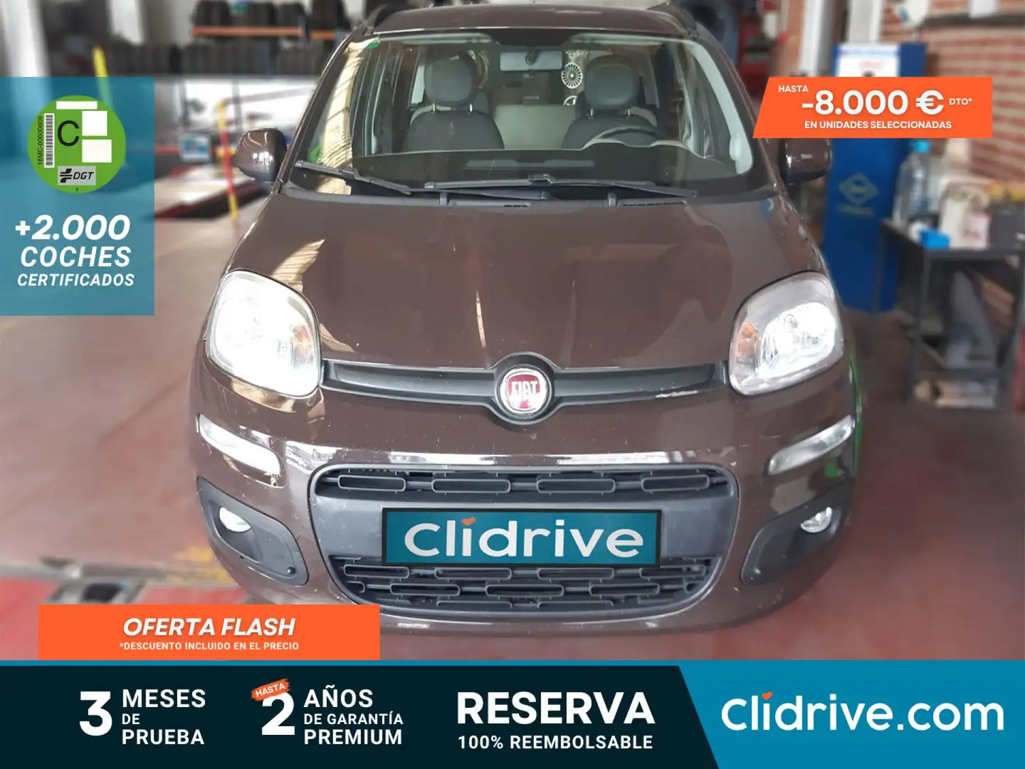 Fiat Panda 0.9 TwinAir Lounge Коричневий - 1