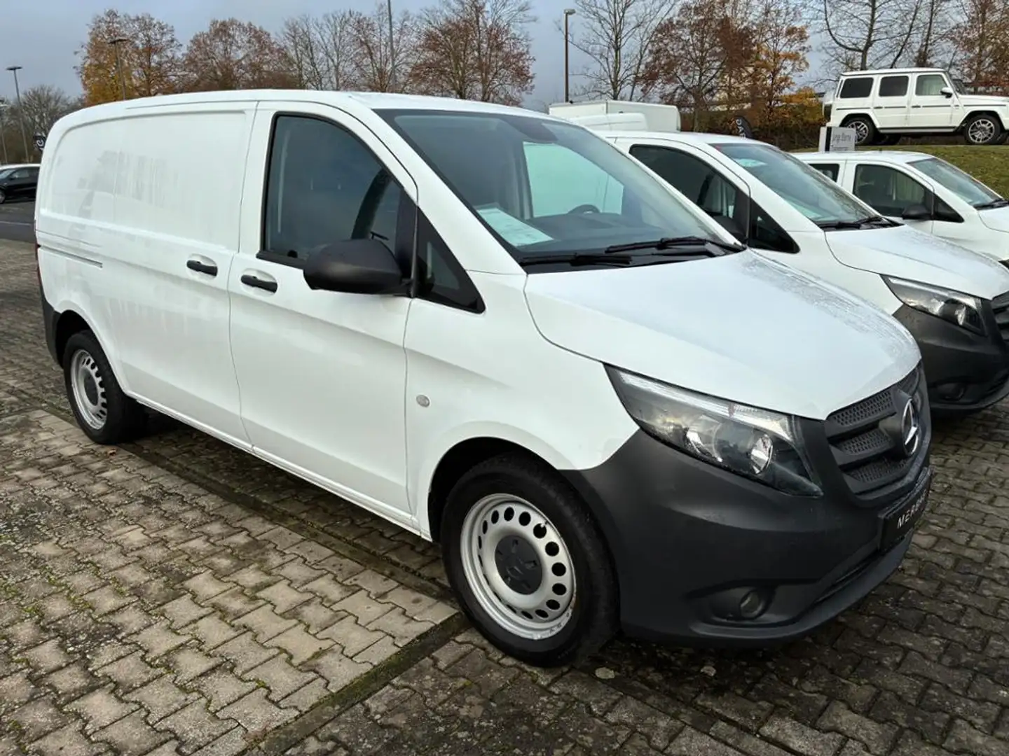 Mercedes-Benz Vito 114 CDI Ka Kompakt SHZ Kam. LM Facelift AUT Blanc - 2