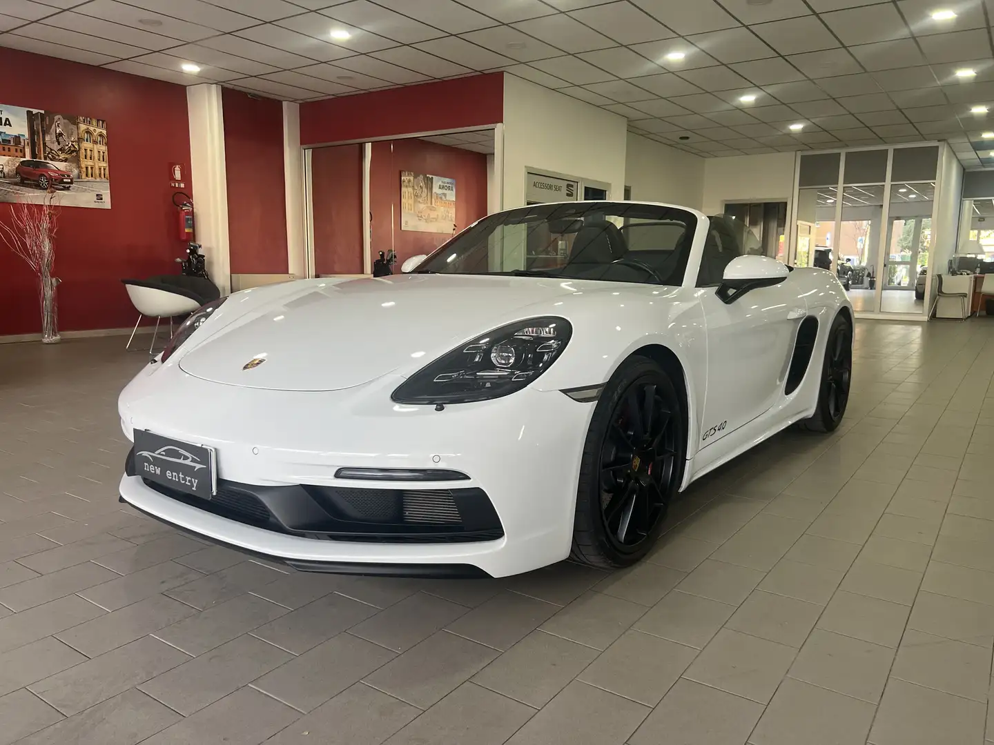 Porsche 718 718  4.0 GTS. MANUALE IVA 22% BOLLO/SB 2025 PAGATO Bianco - 1