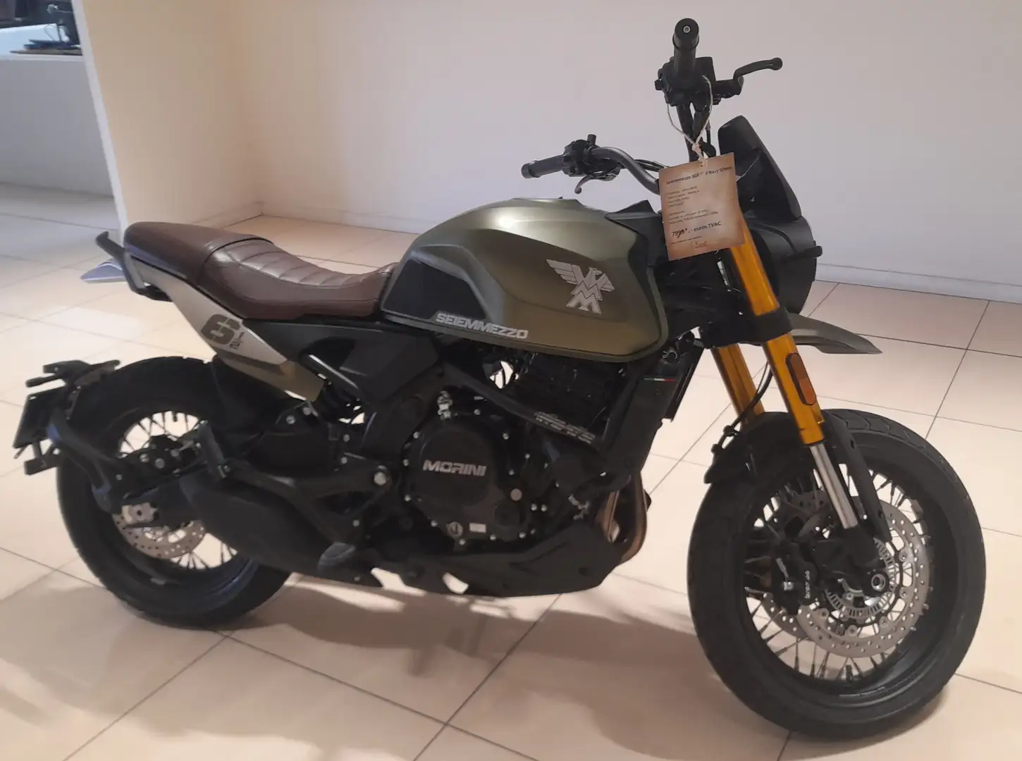 Moto Morini Seiemmezzo Groen - 1