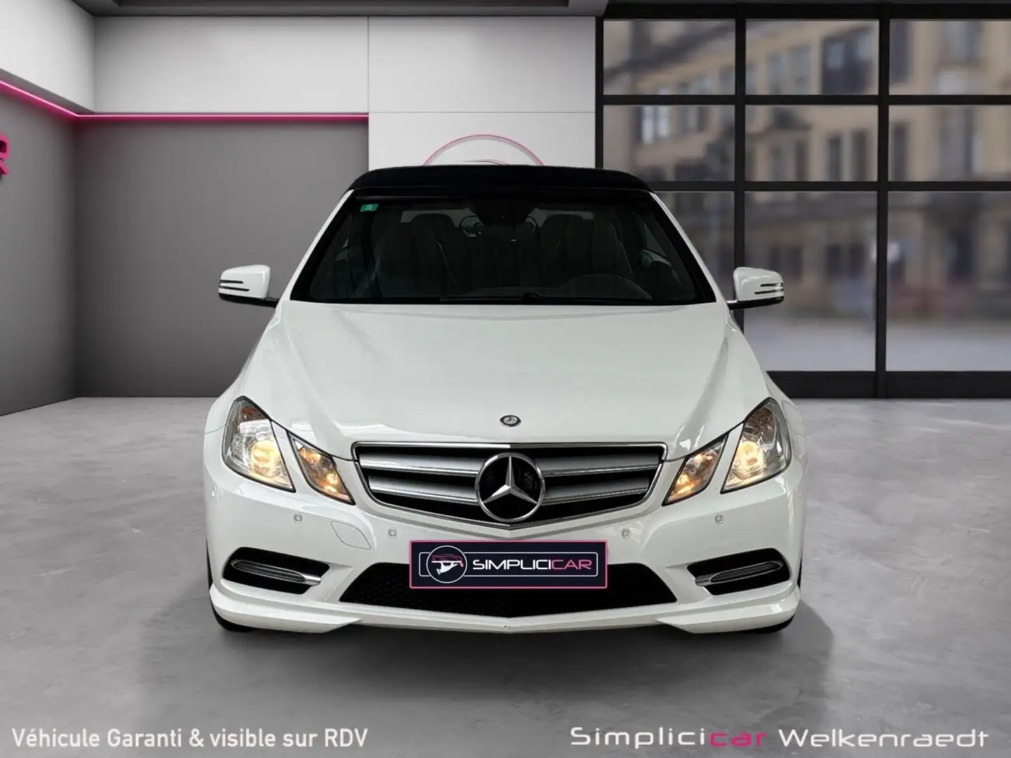 Mercedes-Benz E 220 CABRIOLET /PACK AMG / SG CHAUFF / CHAUFFE NUQUE Wit - 2