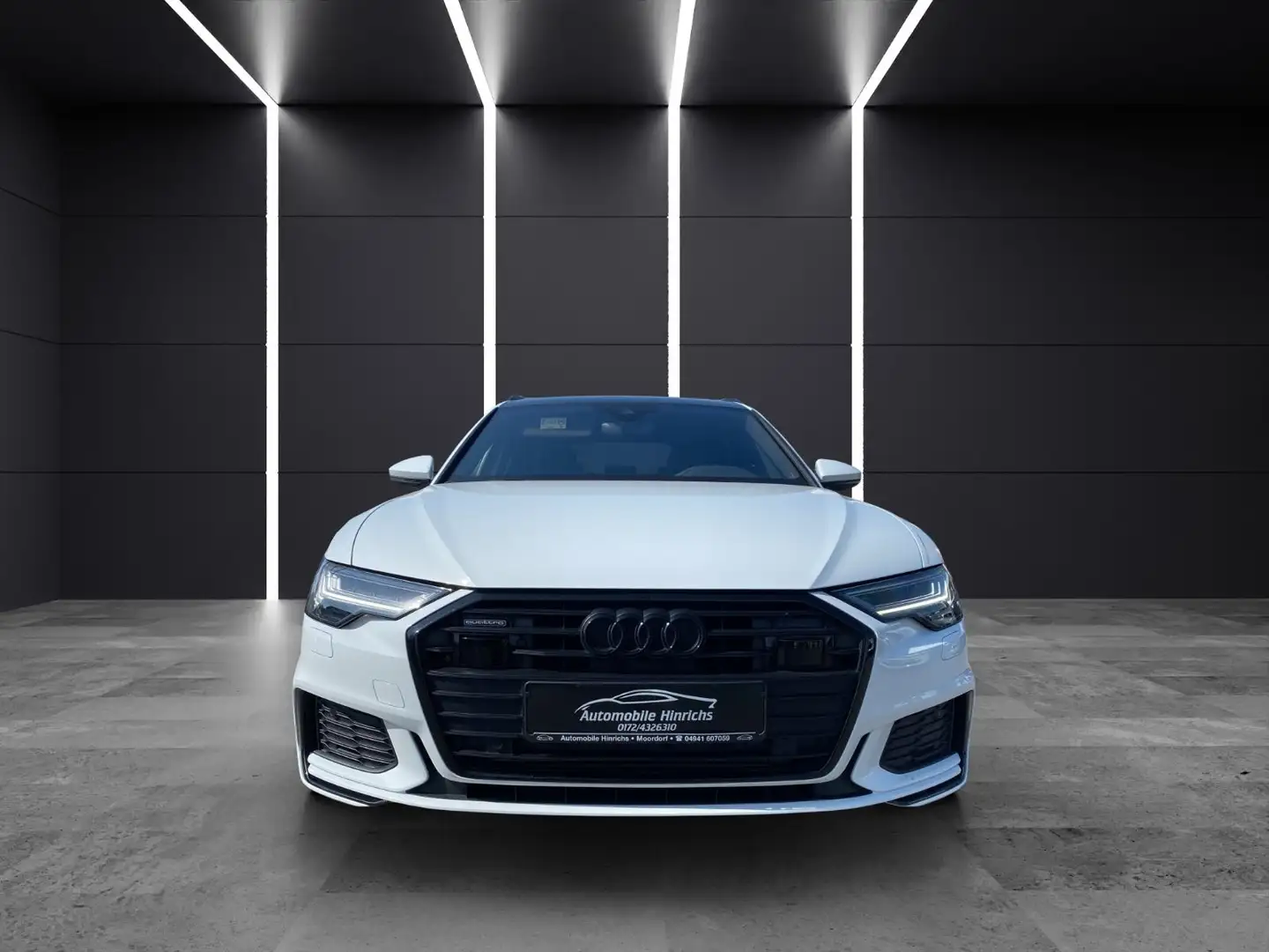 Audi A6 Avant 50 TDI quattro S- Line Sport+Pano+Luft Weiß - 2