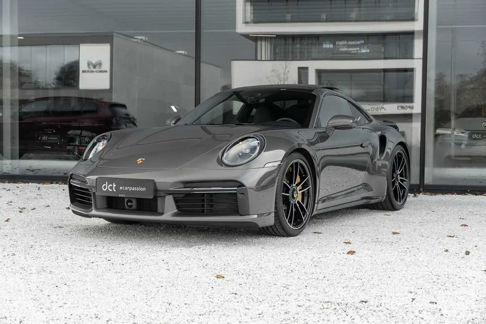 Porsche 992 Turbo S Heritage Lift Sunroof Matrix RaceTex Grigio - 1