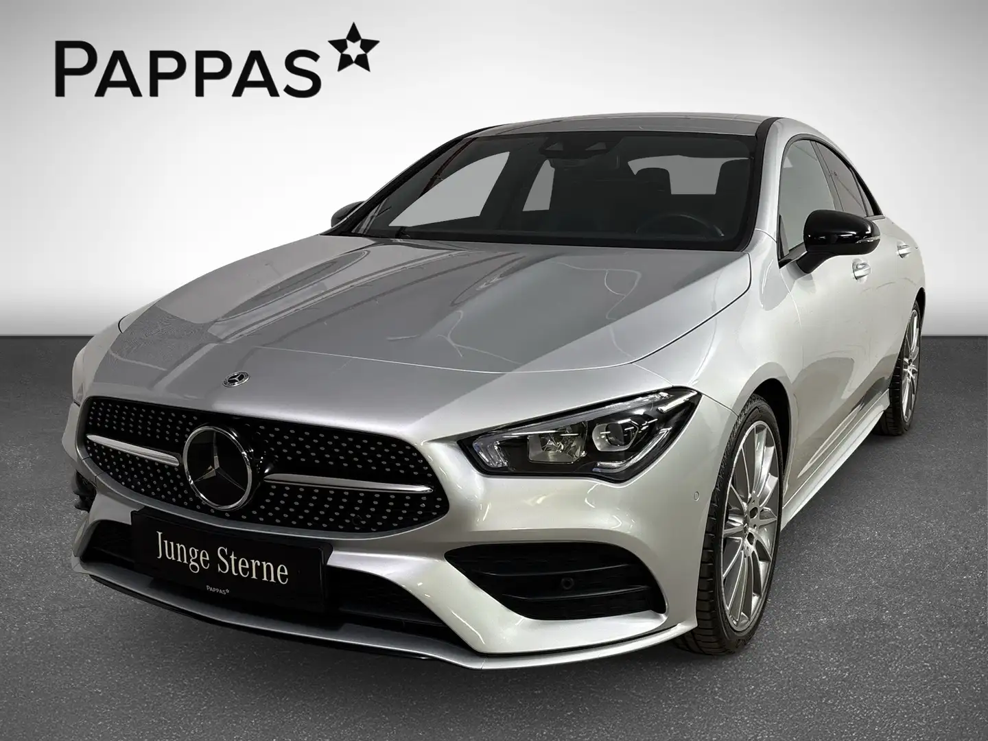 Mercedes-Benz CLA 200 d 4MATIC Coupé Wide LED Navi Cam Distr Srebrny - 2